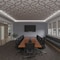 Ekena Millwork 33W x 33H x 14T Small Laird Decorative Fretwork Wood Ceiling Panels, Walnut CELW33X33X0250LRDWA - alternate 7